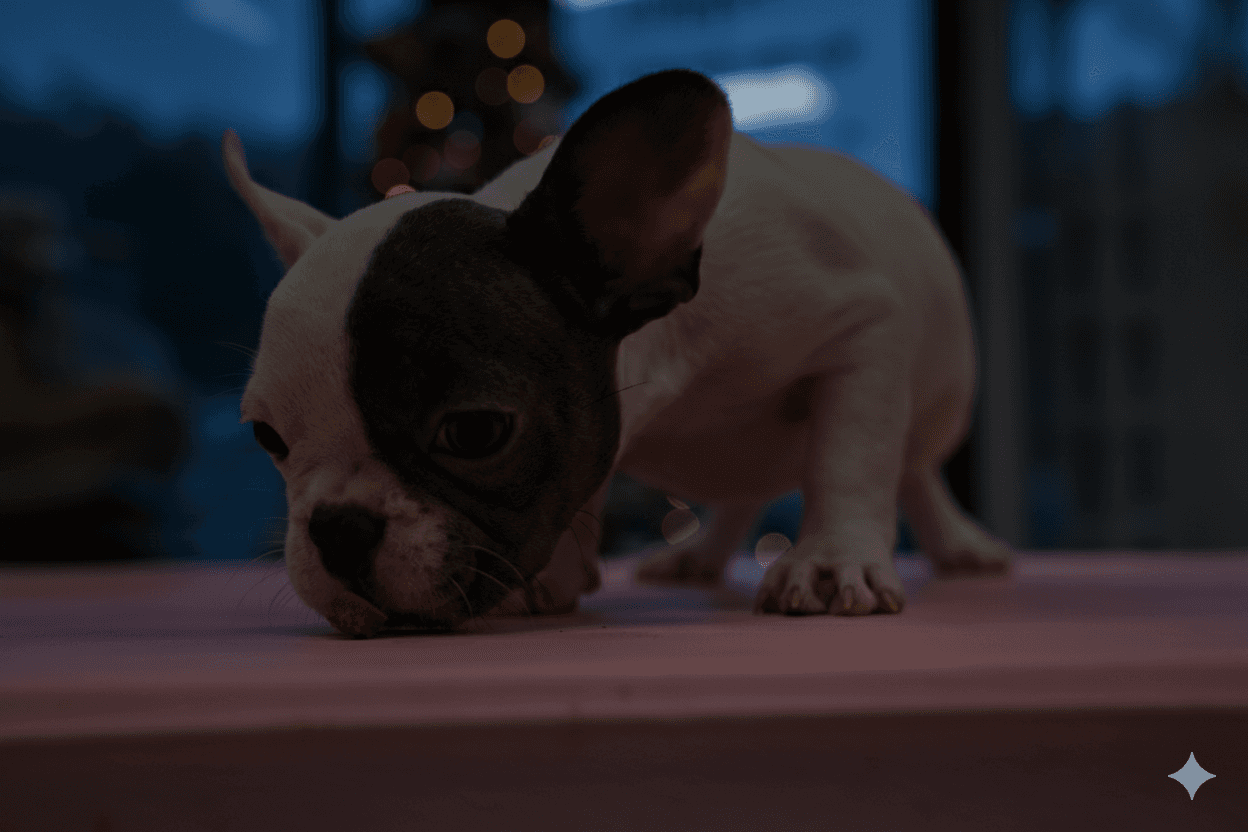 Adorable puppies background