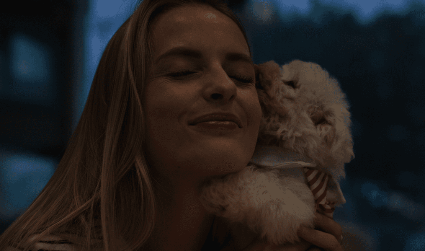 Adorable puppy background